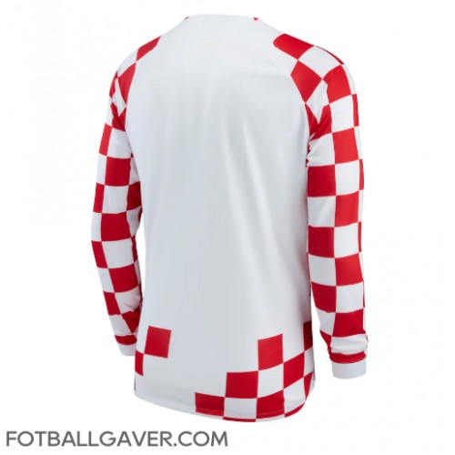 Kroatia Fotballklær Hjemmedrakt VM 2022 Langermet